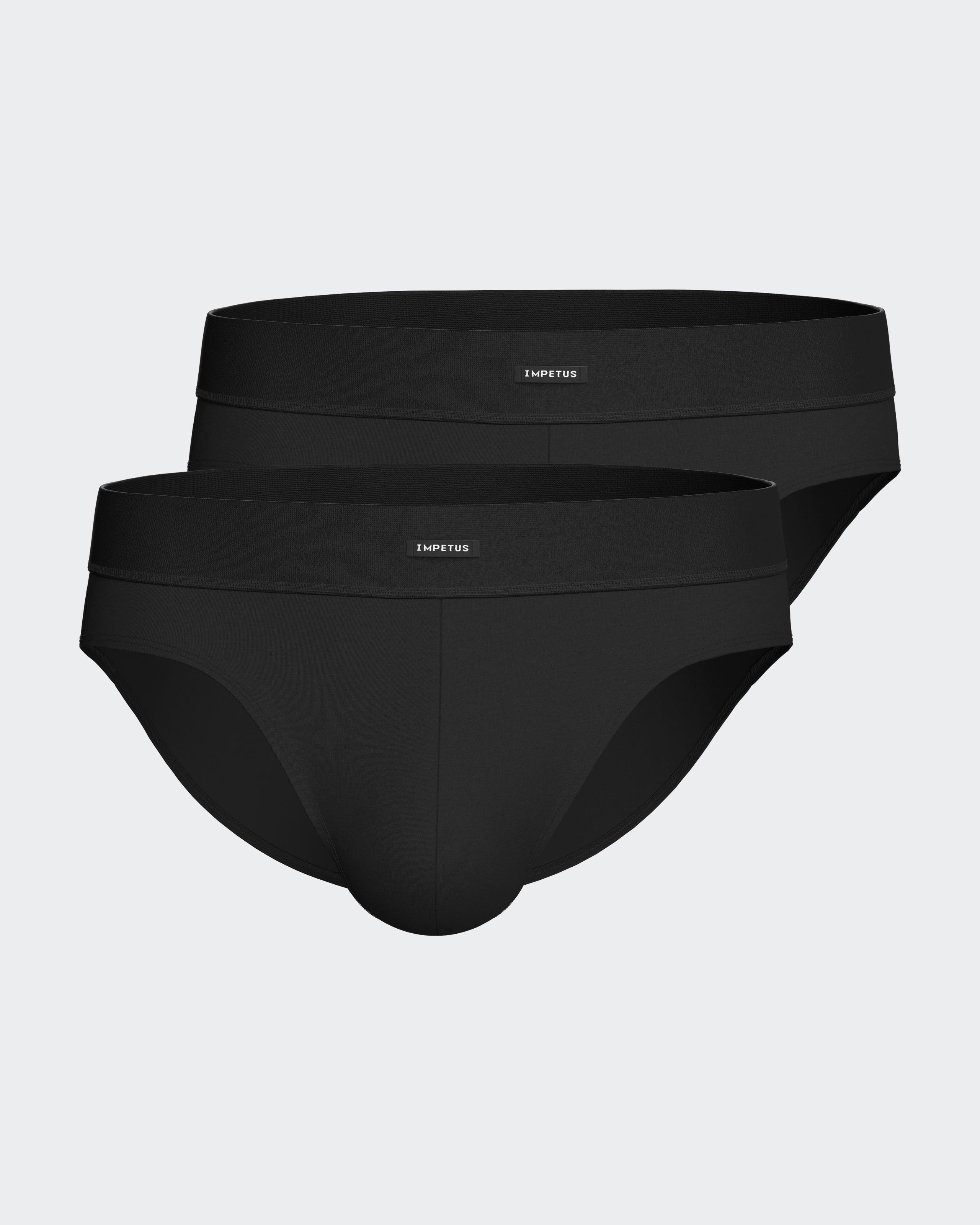Impetus Pack 2 slips de punto de hombre Cotton Stretch