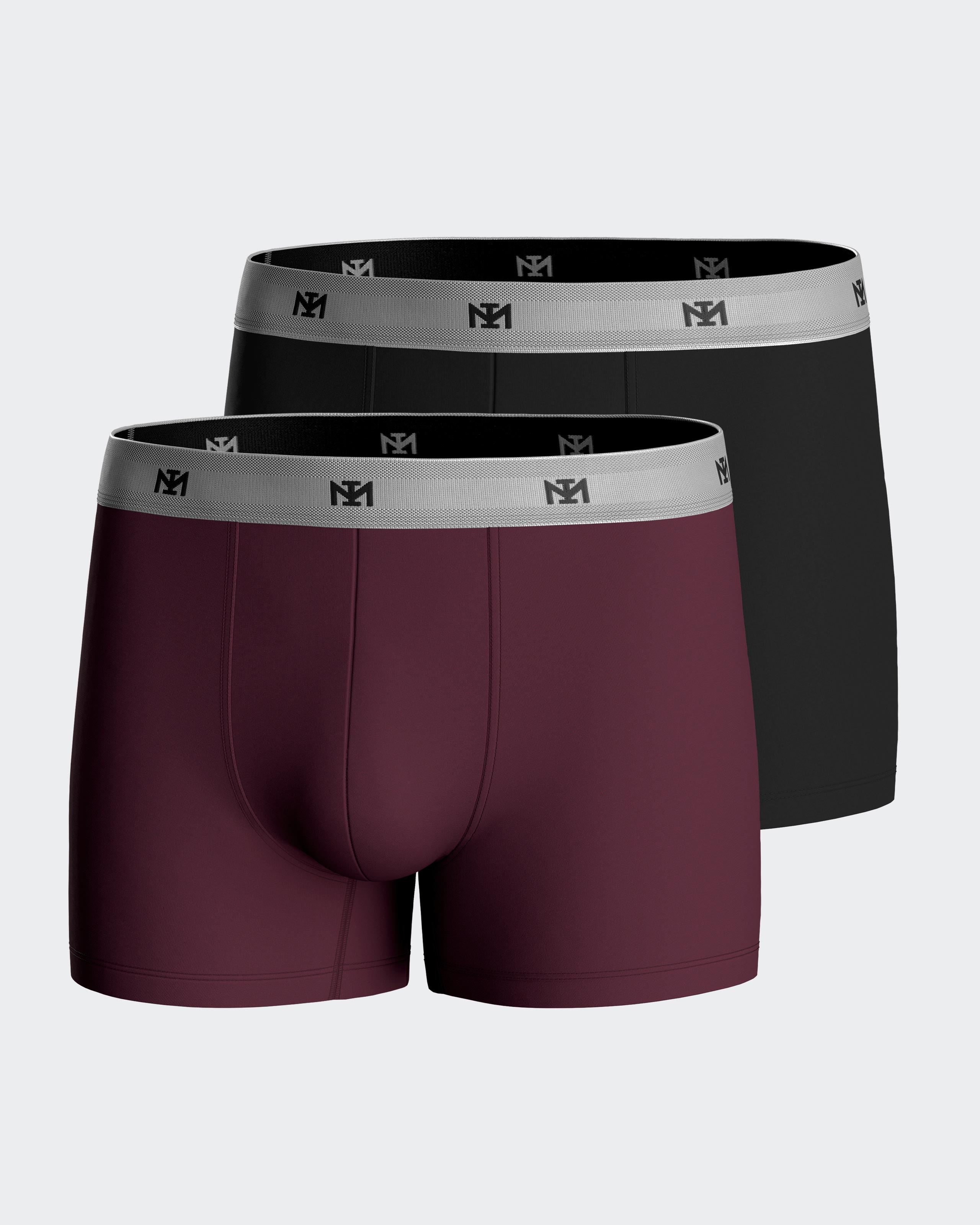 pack 2 boxers de punto de hombre en lyocell