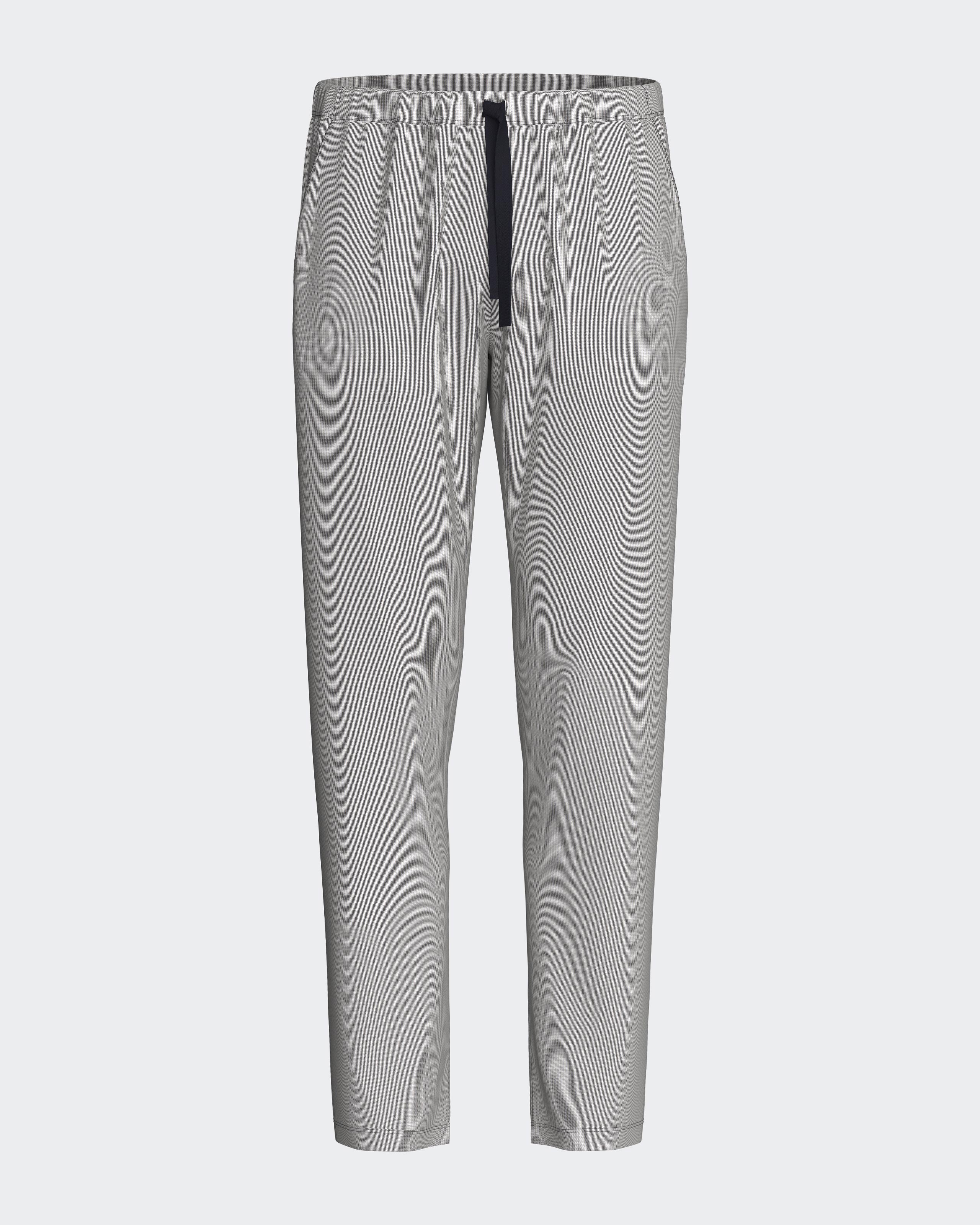 Impetus Pantalón de hombre con motivo jacquard en algodón