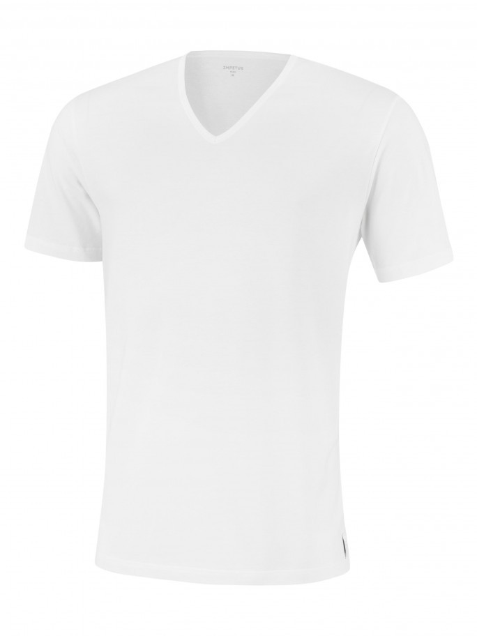 T-shirt decote V Pure Cotton