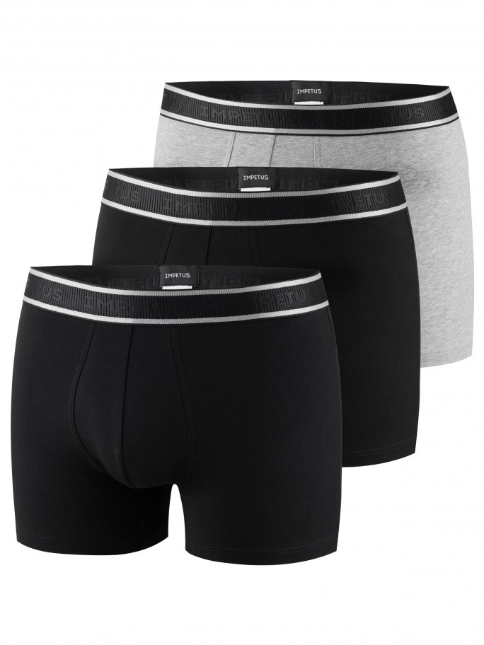 Pack of 3 Cotton Stretch men's boxers