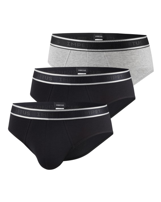 Pack of 3 Cotton Stretch men's briefs