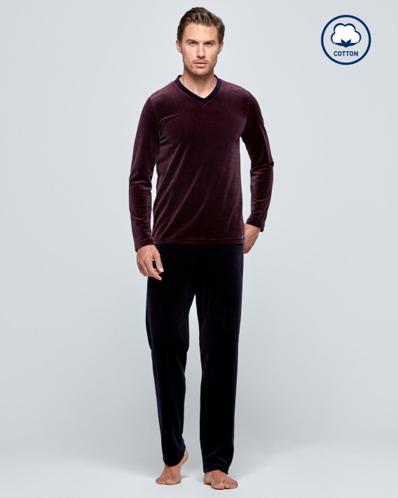 Pijama terciopelo- Marqu�s