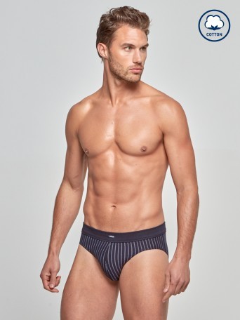 Brief Stripes - Cotton Stretch Brief Stripes - Cotton Stretch