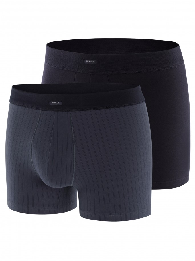 Pack 2 Boxers de homem Cotton Stretch