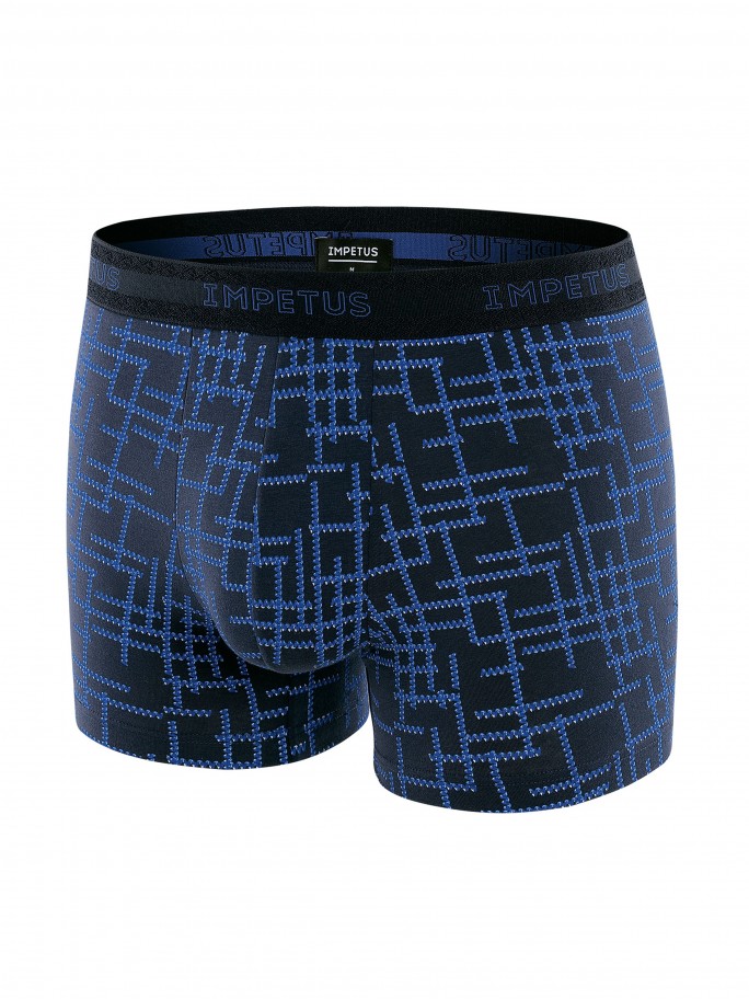 Boxer labyrinth print - G56