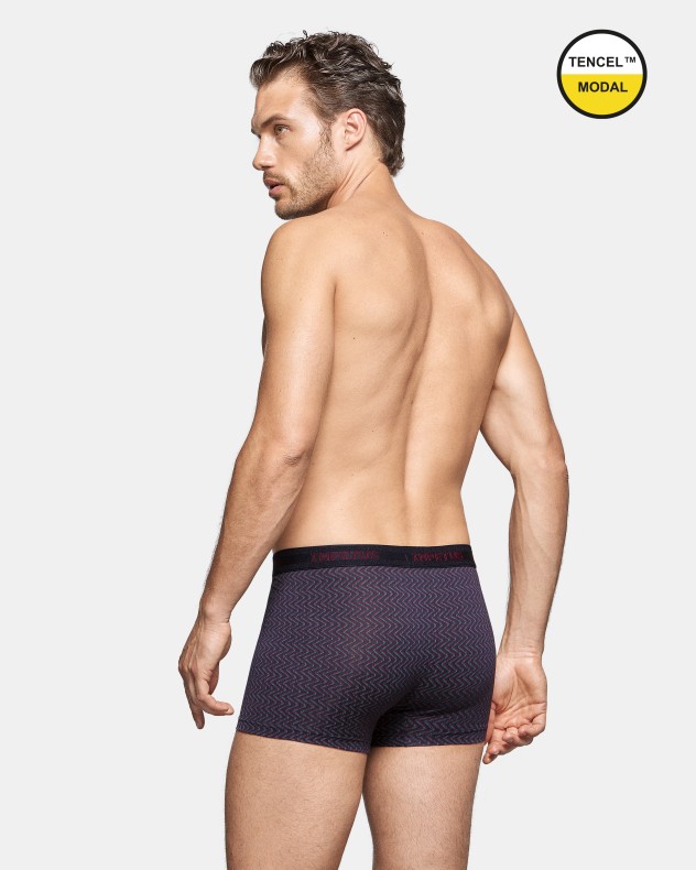 Boxer Zigzag print - G62
