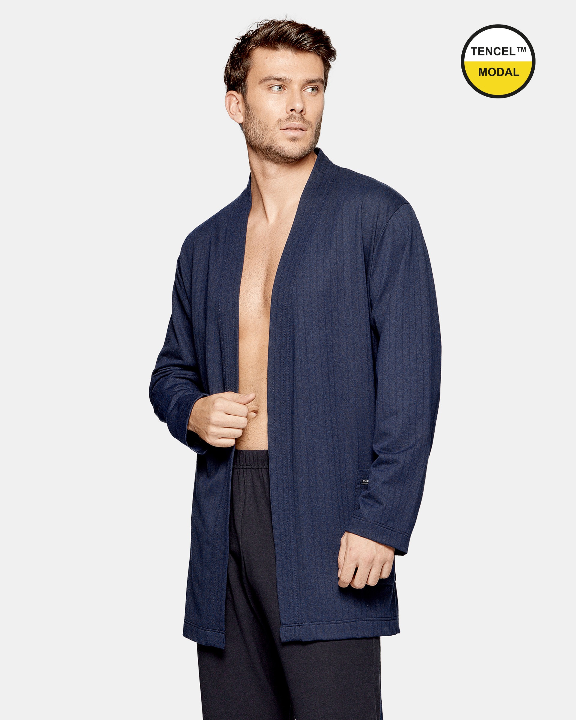 Ribbed Dressing Gown - H04
