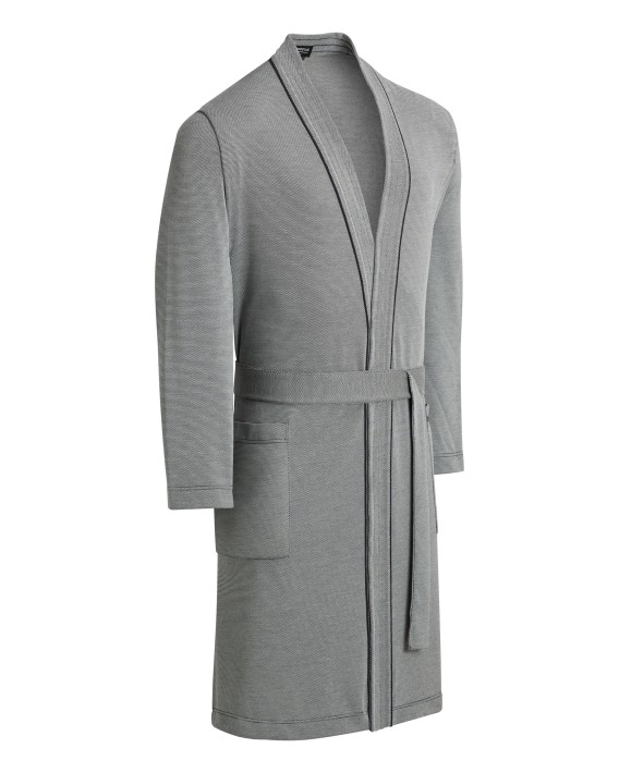 Peignoir long texture - H05