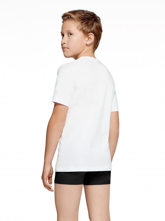 V-neck T-shirt Junior Cotton