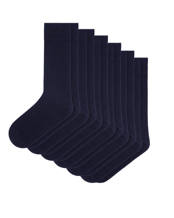 Pack 6 Pares de Meias Algodo