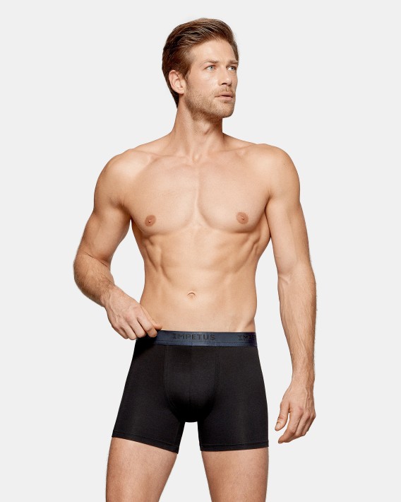 Pack of 2 men's boxers Cotton Stretch