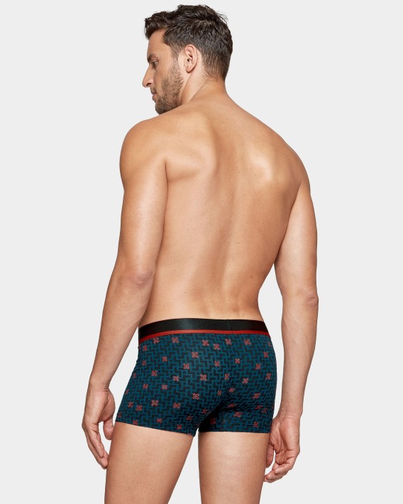 Boxer ceinture lastique bicolor