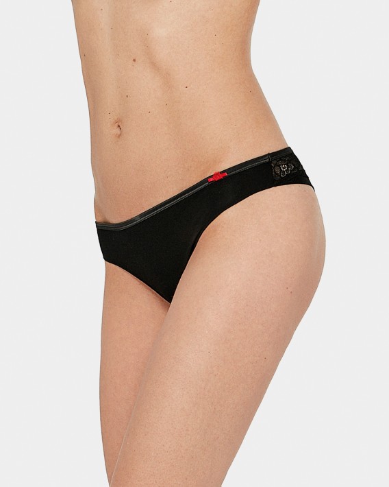 Thong dtail dentelle