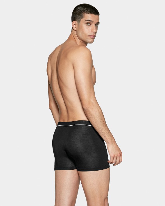 Lot 2 Boxers ceinture lastique fine