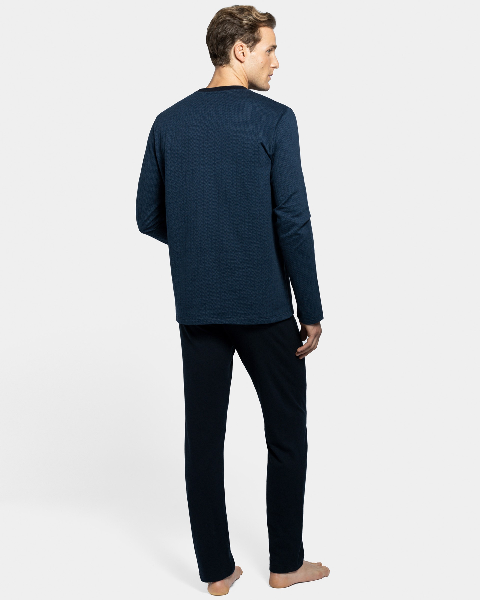 Herren-Pyjama aus Baumwolle