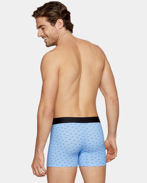 Boxer imprim signature en coton