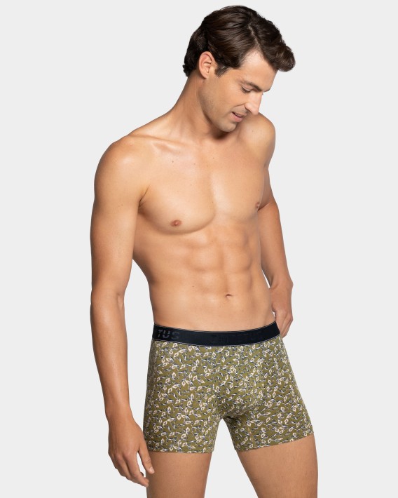 Boxer imprim floral