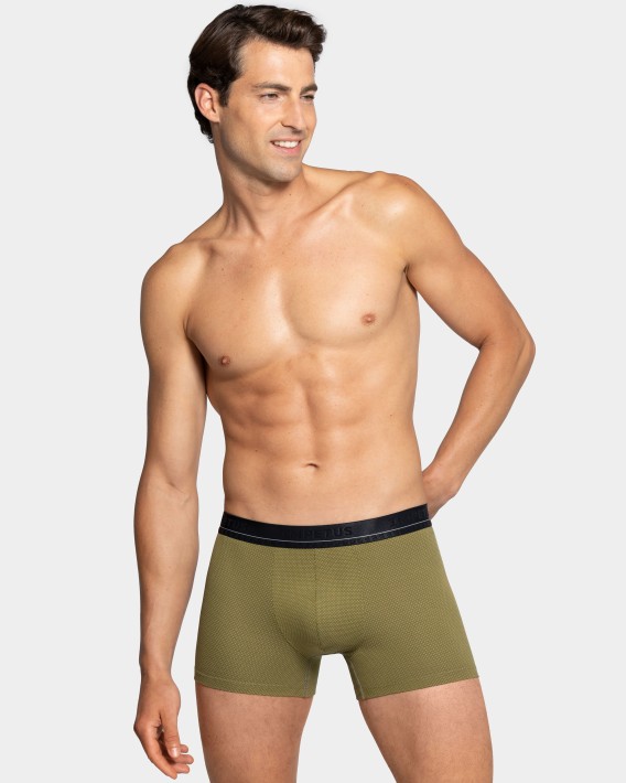 Pack 2 boxers de homem em Algodo