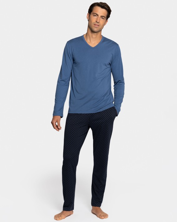 Pyjama micromotif gmtrique
