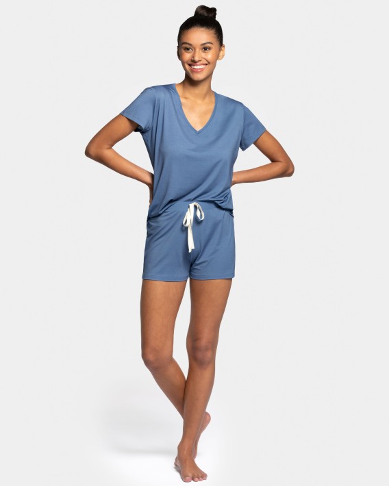 Pijama de mulher curto em Modal