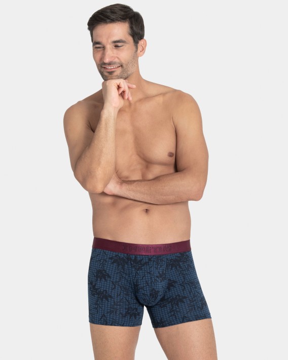 Boxer imprim en Lyocell