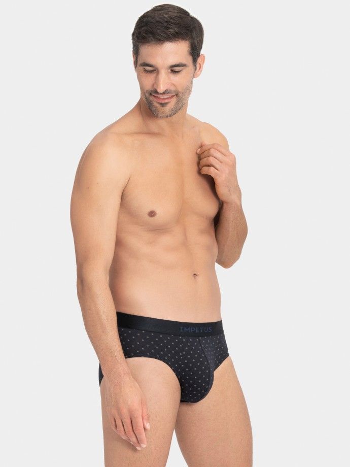 Printed man's brief in cotton Modal