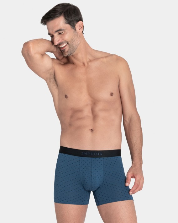Boxer imprim en Coton Modal