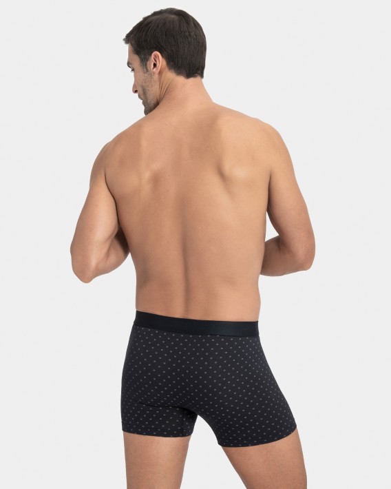 Boxer imprim en Coton Modal