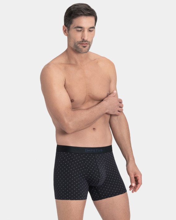 Boxer imprim en Coton Modal