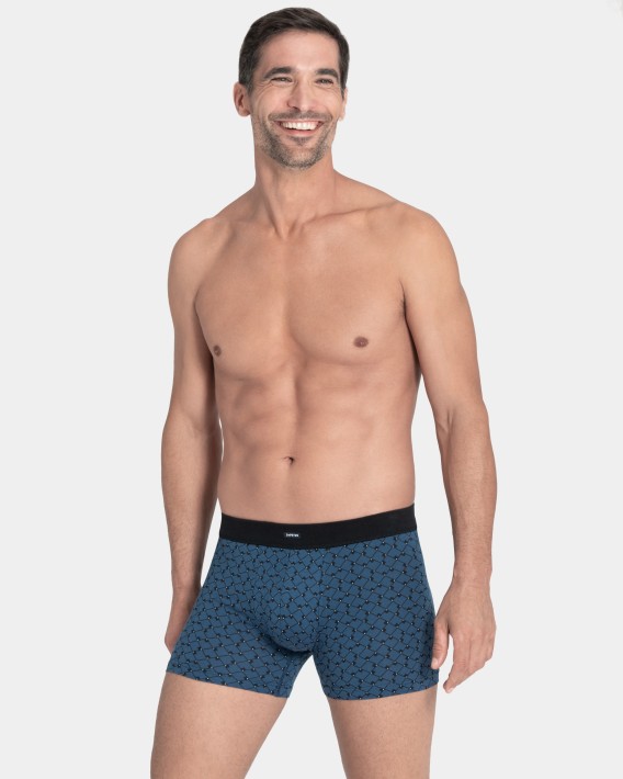 Boxer imprim en Coton Modal