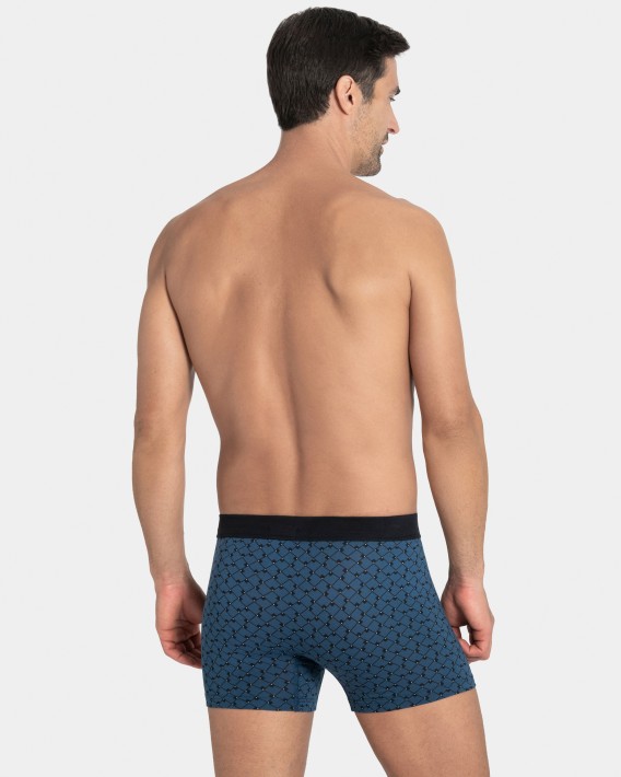 Boxer imprim en Coton Modal