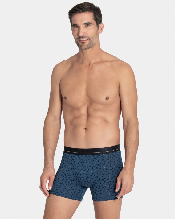 Boxer imprim en Coton Modal