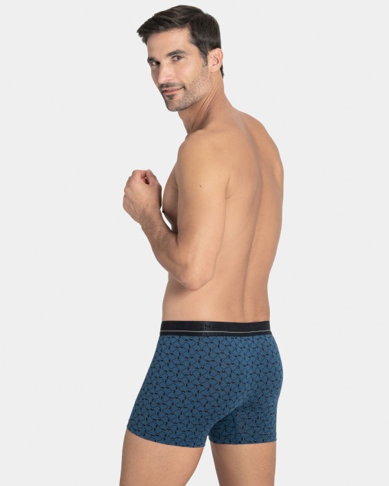Boxer imprim en Coton Modal