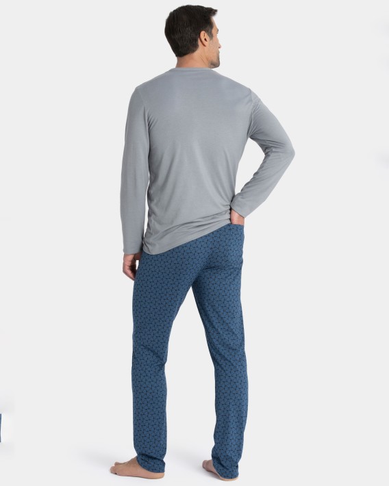 Pyjama imprim en Coton Modal