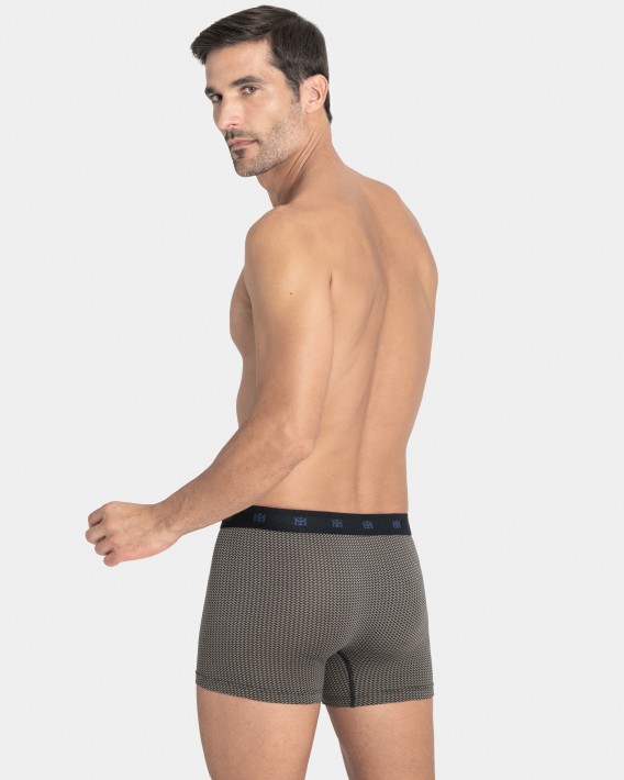 Boxer de homem estampado em Algodo Modal