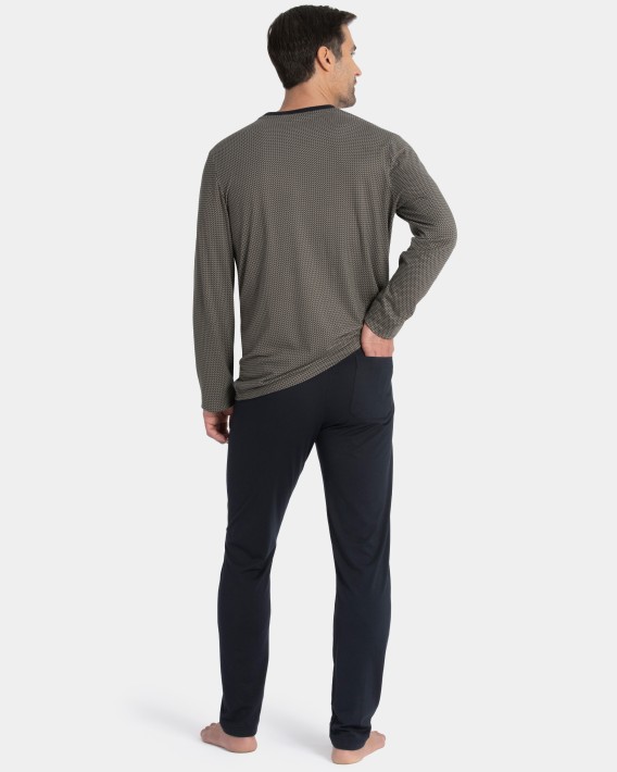 Pyjama imprim en Coton Modal