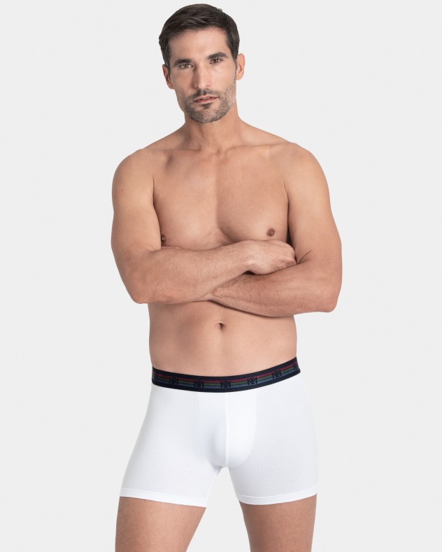 Pack 2 boxers de hombre en Algodn