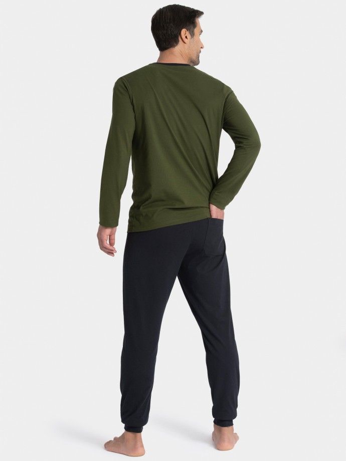 Pijama de homem em Algodo