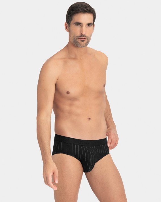 Pack of two man's briefs in cotton Modal