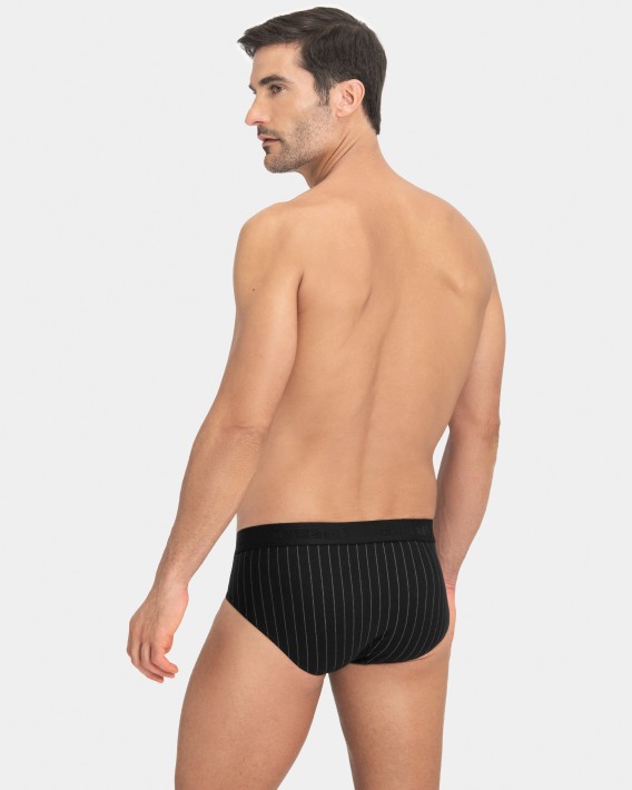 Pack of two man's briefs in cotton Modal