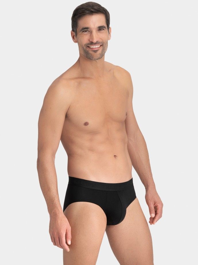 Pack of two man's briefs in cotton Modal