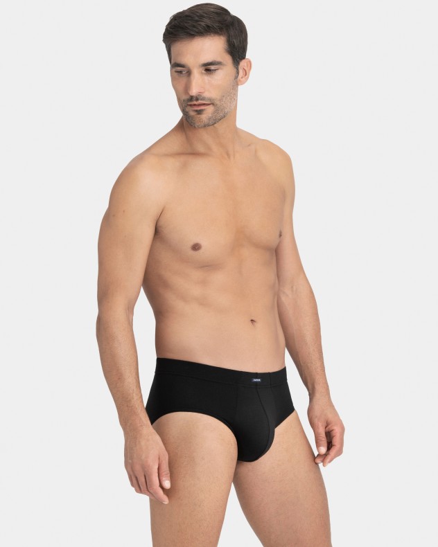 Pack of two man's briefs in cotton Modal