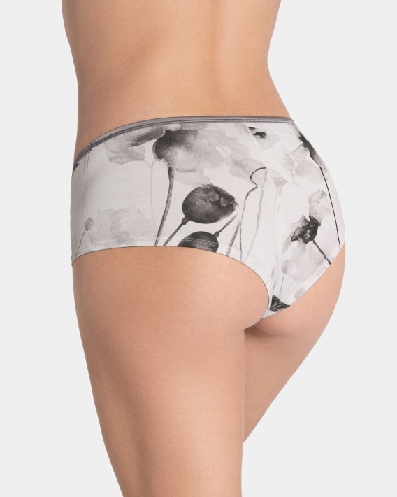 Hipster em Modal com estampado floral