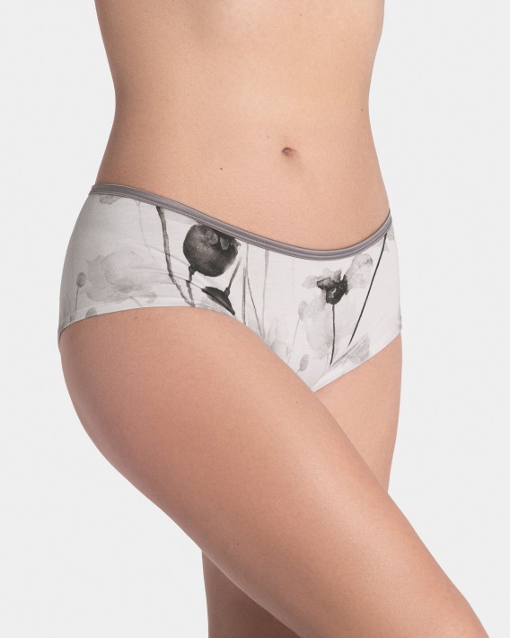Hipster em Modal com estampado floral