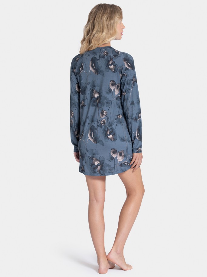 Printed Nightgown in Modal