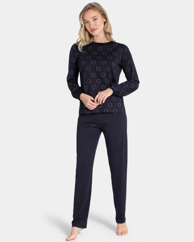 Long Pyjama bubble print