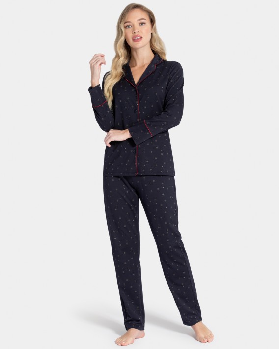 Pijama de mulher estampado em Algodo Modal