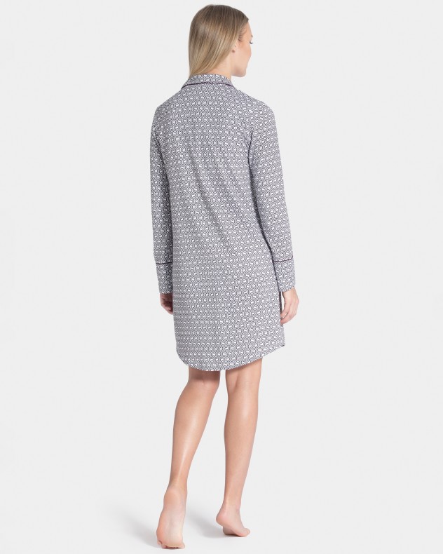 Chemise de nuit en coton Modal
