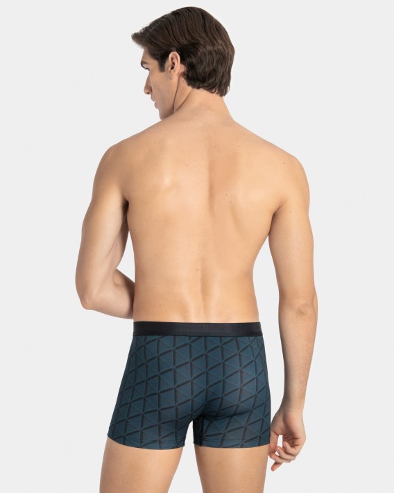 Boxer punto hombre en Lyocell